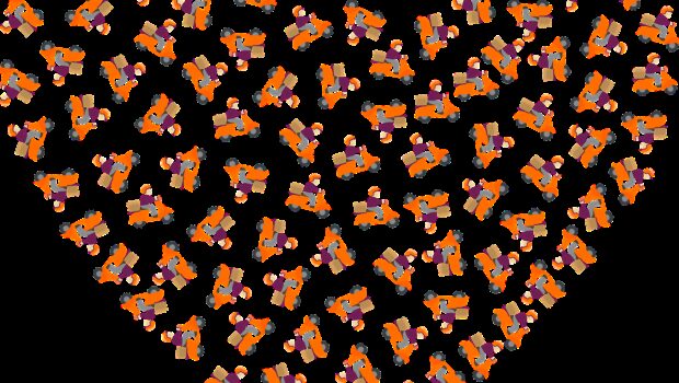 delivery, heart, love