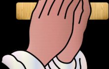 praying hands, jesus, cross