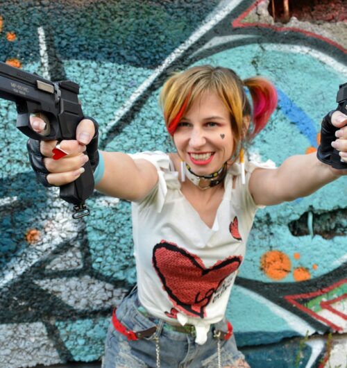harley quinn, cosplay, comics