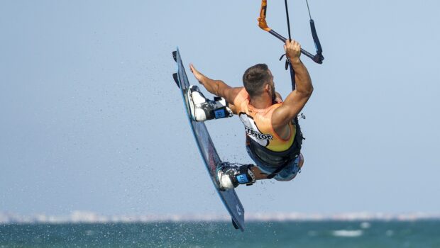man, board, ocean